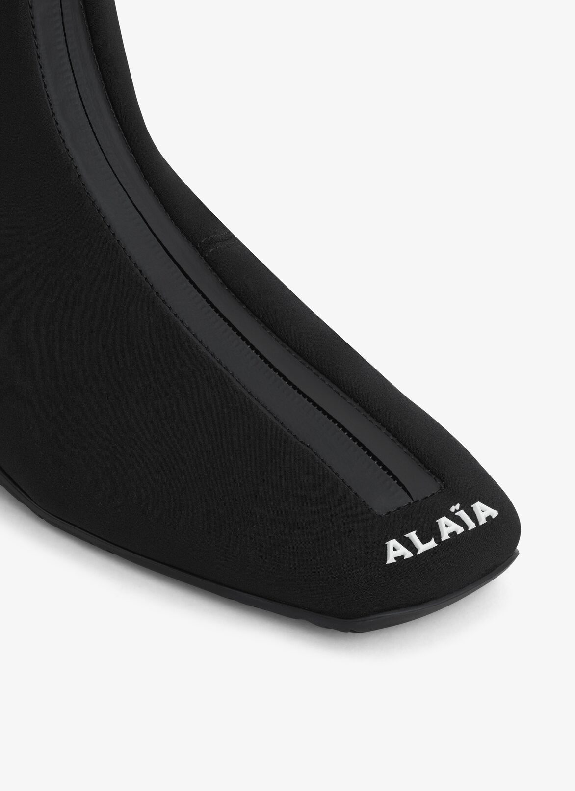 네오프렌 스니커즈 ALAÏA 블랙 네오프렌 스니커즈